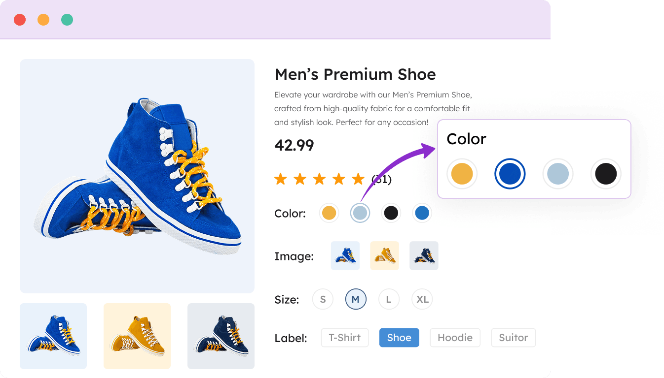 Color Variation Swatch